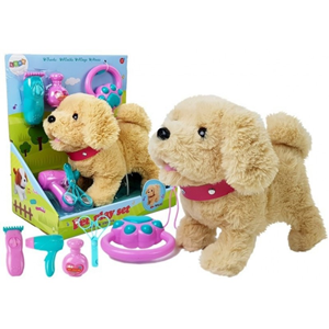 سگ کنترلی سخنگو و موزیکال قهوه ای Pet Play Set Toys