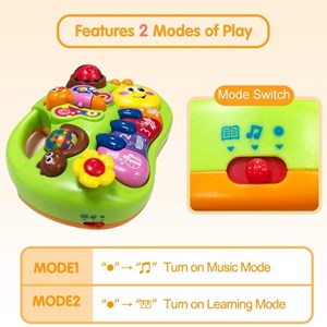 پیانو پروانه ای موزیکال هولی تویز مدل 927 Hola Toys