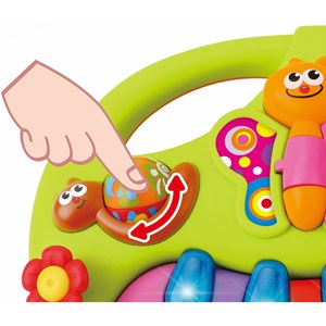 پیانو پروانه ای موزیکال هولی تویز مدل 927 Hola Toys