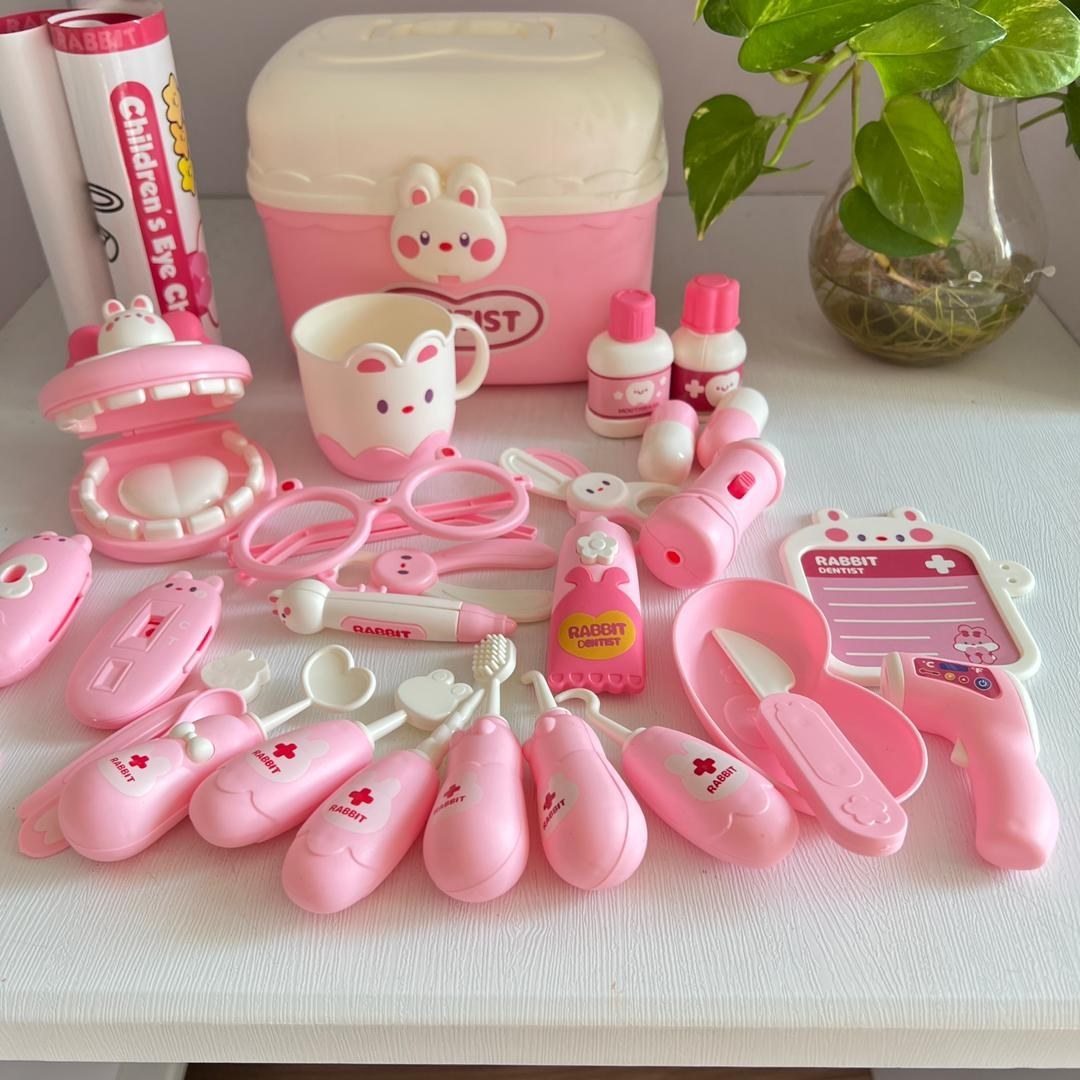 اسباب بازی ست دندان پزشکی 28 تکه طرح خرگوش Rabbit Dental Set