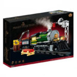 لگو قطار دودزا مدل Steam Train 876 قطعه، همراه با ریل و قابلیت دودزا و چراغدار